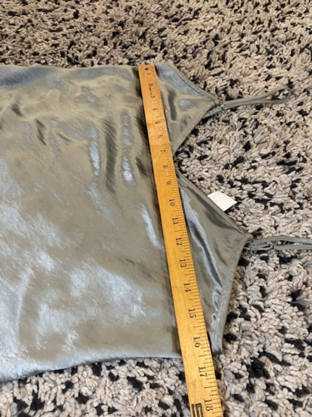 Gap Satin Slip Midi Dress XS petite Sage Green NWT - Picture 16 of 16